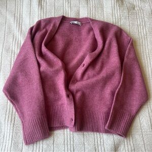 Pink Zara sweater! Size S